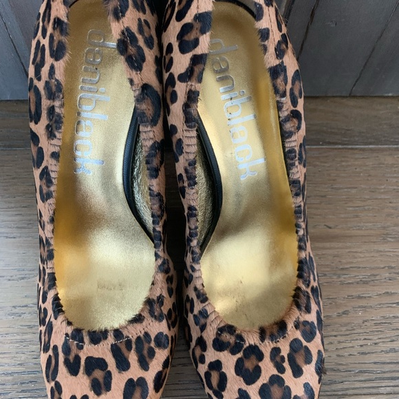 Leopard Heels like new size 8 - Picture 5 of 12
